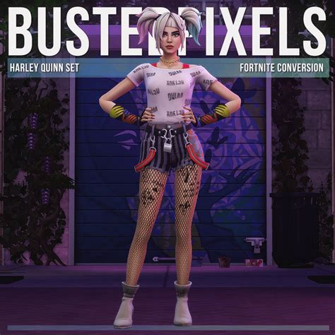 Fortnite Harley Quinn Set Conversion Edit Best Sims Mods