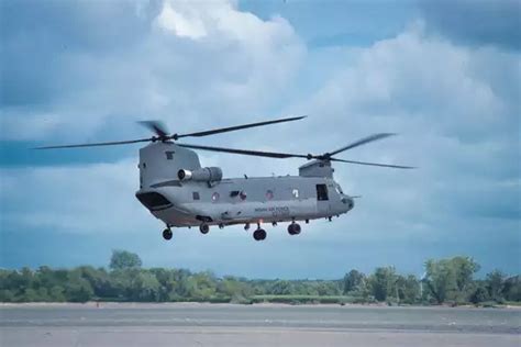 Ch 47 Chinook Helicopter Indian Air Force Inducted Combat Ready Ch 47