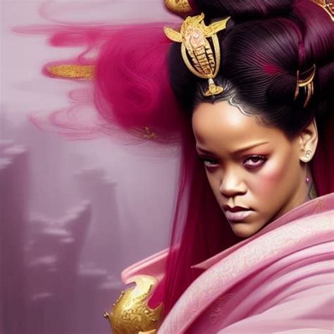 Rihanna As A Gourgeous Geisha Ai Generated Artwork Nightcafe Creator