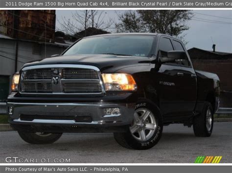 Front seat belt height adjusters. Brilliant Black Crystal Pearl - 2011 Dodge Ram 1500 Big ...
