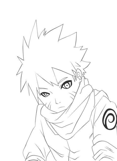 Naruto Line Art By Madnesssss On Deviantart Naruto