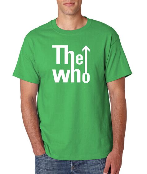 The Who T Shirt Uk English Rock Band Logo Vintage Beatles Concert Tour