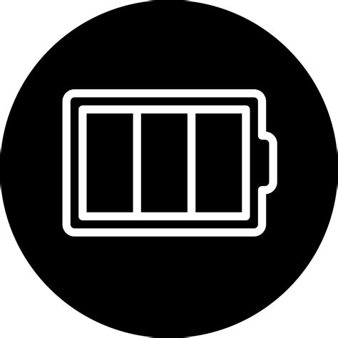 Battery Outline In A Circle Svg Png Icon Free Download 11376
