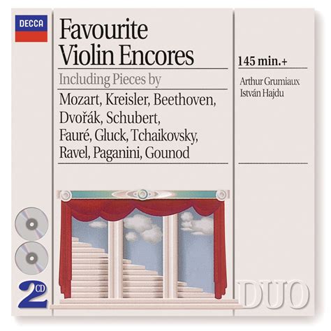 ‎favourite Violin Encores By Arthur Grumiaux And Istvan Hajdu On Apple Music