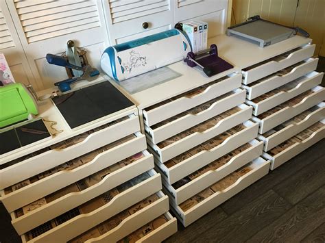 Craftroom Storage Organization Ikea Alex Drawers Ikea Alex Drawers