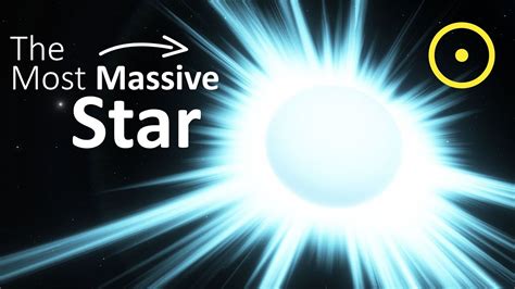 The Most Massive Star Known R136a1 Youtube