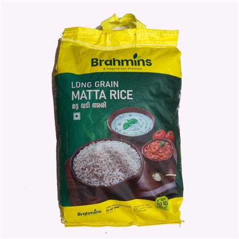Brahmins Vadi Matta Rice 10kg Shresta Indian Grocery