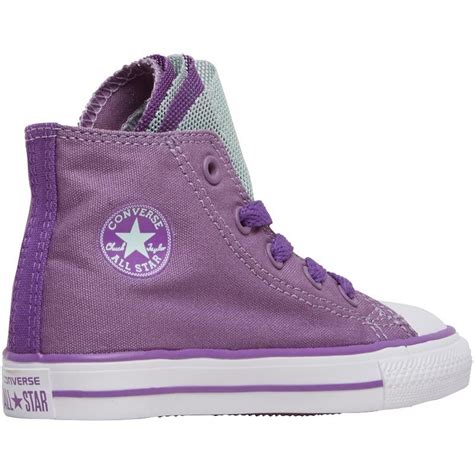 Converse Infant Girls Ct All Star Hi Party Lilacpurple Converse