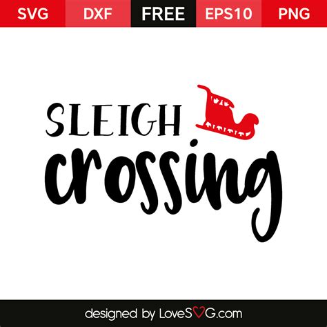 Sleigh Crossing