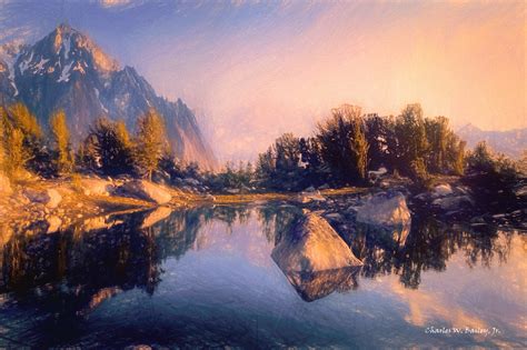 They are similar to colored pencils but behave. Digital Color Pencil Drawing of Center Basin - Charles W ...