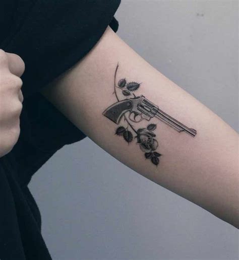 Gun Tattoos For Females Best Tattoo Ideas