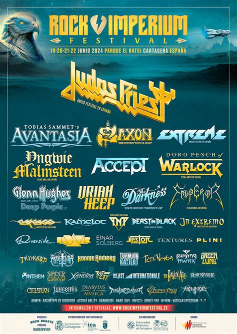 Judas Priest Encabeza El Rock Imperium 2024 Con Un Elenco Estelar De