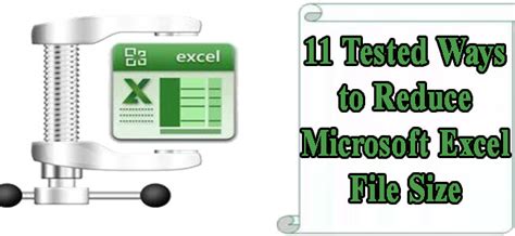 Top Ways To Reduce Excel File Size Without Deleting Data