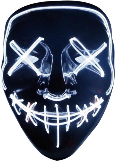 Transparent Masks Purge Transparent And Png Clipart Free Neon Led