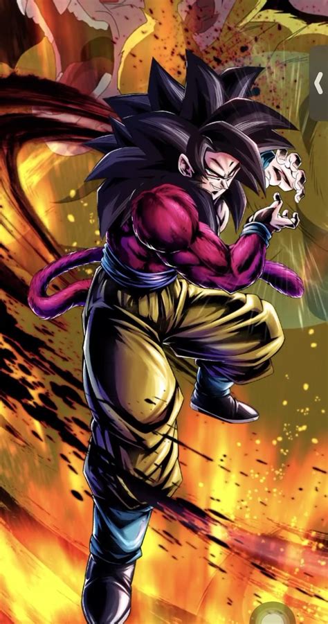 Ssj4 Goku Art Card Dragon Ball Legends Artofit