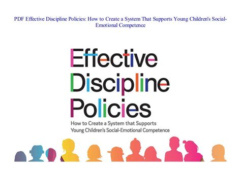 Pdf Effective Discipline Policies How To Create A System That Supp