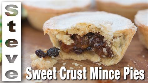Refrigerate for 30 minutes before use. MINCE PIE RECIPE - With a Sweet Short Crust Pastry - YouTube