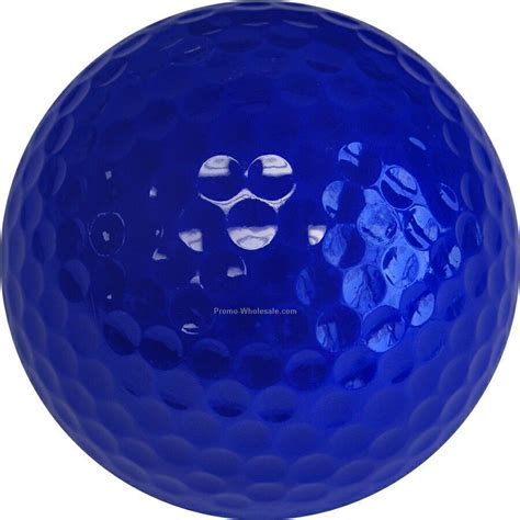 Golf Balls Dark Blue Custom Printed 3 Color Clear 3 Ball