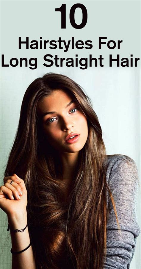 47 Best Hairstyle For Long Thin Straight Hair Images
