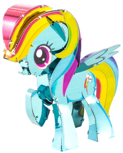 Mewarnai my little pony rainbow dash. Metal Earth My Little Pony - Rainbow Dash. | Metal Earth ...