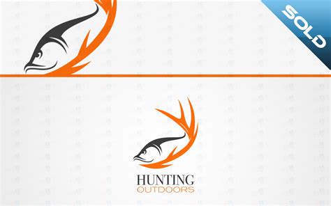 Creative Fishing Logo Hunting Logo Outdoor Logo Lobotz