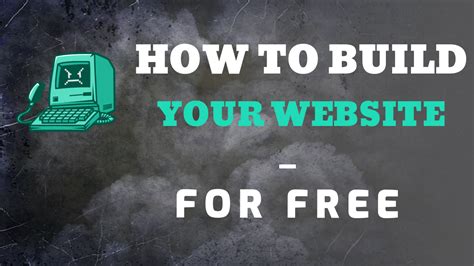 How To Build Your Website For Free Build A Website Today