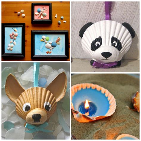 Adorable Seashell Craft Ideas For Kids Alai