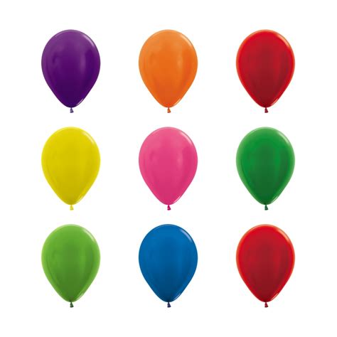Metallic Pearl Assorted Balloons 12″ Latex 50ct Tons Of Fun Balloons
