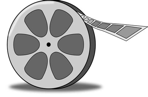 Filmstrip Reel Clip Art Movie Cliparts Png Download 800527 Free