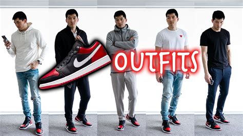 How To Style Air Jordan 1 Low Bred Toe Alternate 8 Outfit Ideas