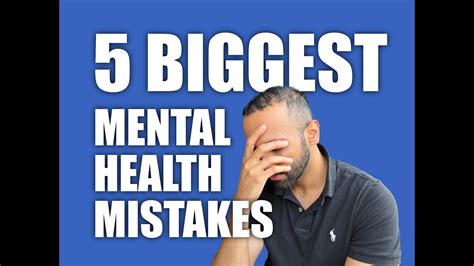you must avoid these 5 mental health mistakes with bloopers youtube