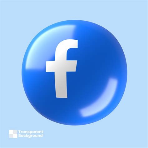 Premium Psd Facebook 3d Logo