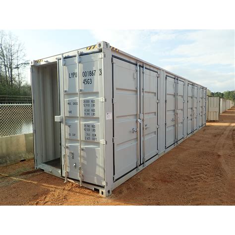 40 Ft Container Container Shipping Storage Jm Wood Auction