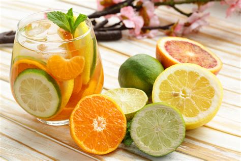 Fresh Orange Lemon Juice Stock Photo Free Download
