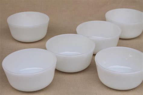 A printable chart of kitchen equivalents and measurements, including how many cups are in a quart, cup or gallon. Anchor Hocking Fire King oven proof milk glass baking ...