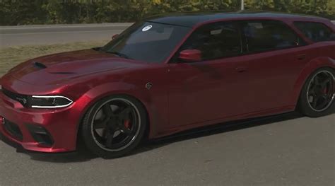 2022 Dodge Charger Hellcat Magnum Nails The Cgi Widebody Muscle Wagon