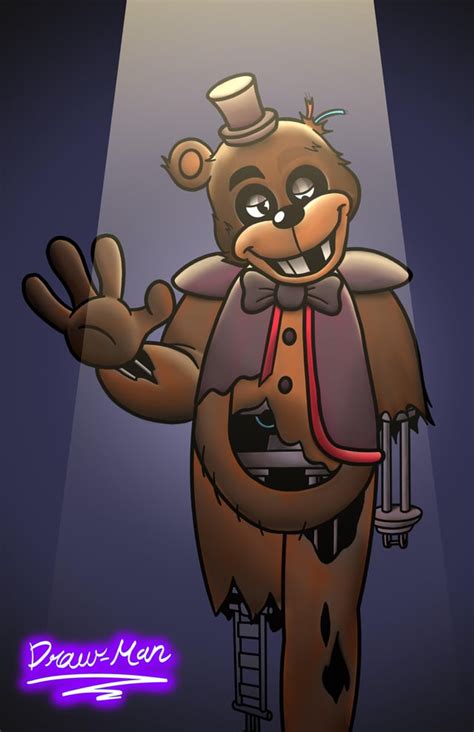 I Gave Withered Freddy A Lil Redesign Rfivenightsatfreddys