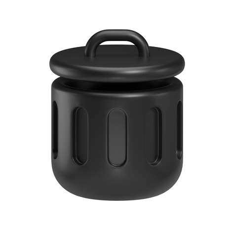 Trash Can 3d Icon 14296363 Png