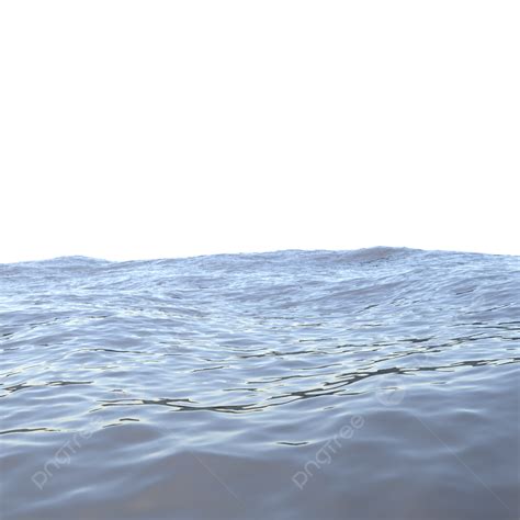 Transparent Ocean Render Ocean Water Waves Png Transparent Clipart