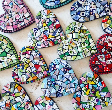 Pin By Charlotte Grace On Mosaic Hearts Mosaic Crafts Mosaic Art Mosaic