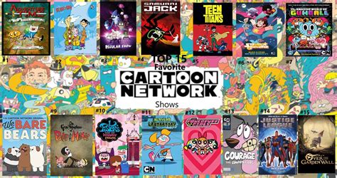Top 15 Favorite Cartoon Network Shows By