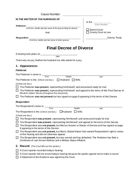 Printable Divorce Forms South Africa Printable Forms Free Online