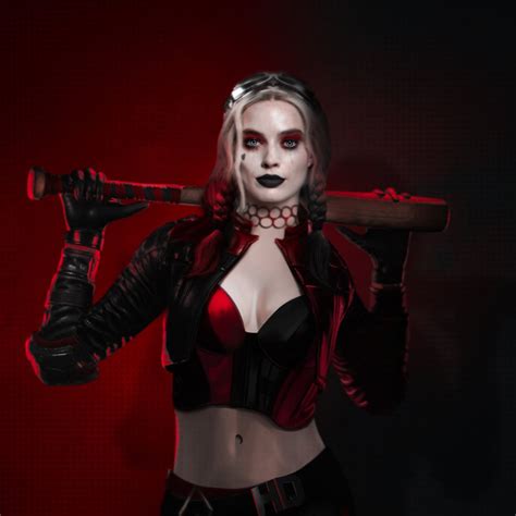 1080x1080 Resolution Margot Robbie As Harley Quinn The Suicide Squad 1080x1080 Resolution