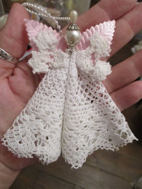 Lovely Doily Hanging Christmas Angel By Jennings Crafts Boutique £150