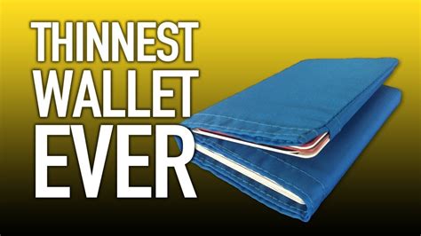 Slimmest Wallet Ever Made: Butterfly Wallet | Slim wallet, Wallet, Thinnest wallet