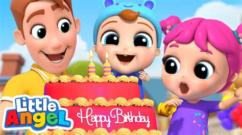 Happy Birthday Baby John Little Angel Kids Songs And Nursery Rhymes