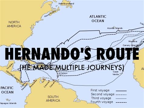 28 Hernan Cortes Route Map Maps Database Source