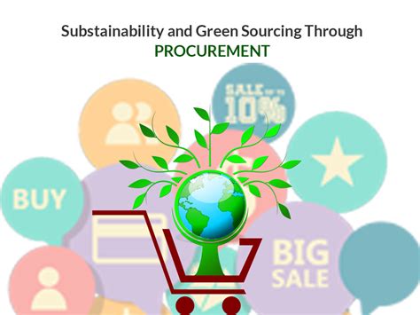 Sustainability And Green Sourcing Through Procurement — Bellwether