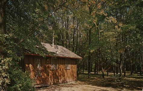 Cabins In Pymatuning State Park Andover Oh Postcard