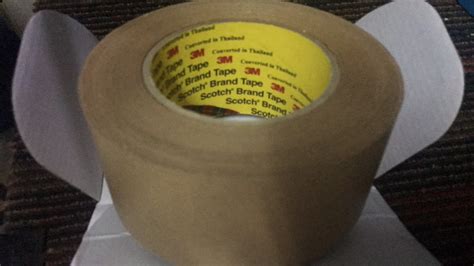 Kraff Paper Tape Lakban Kertas Coklat 3m Uk60mm66m Shopee Indonesia